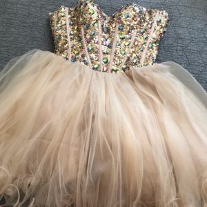Sparkle Homecoming Dress